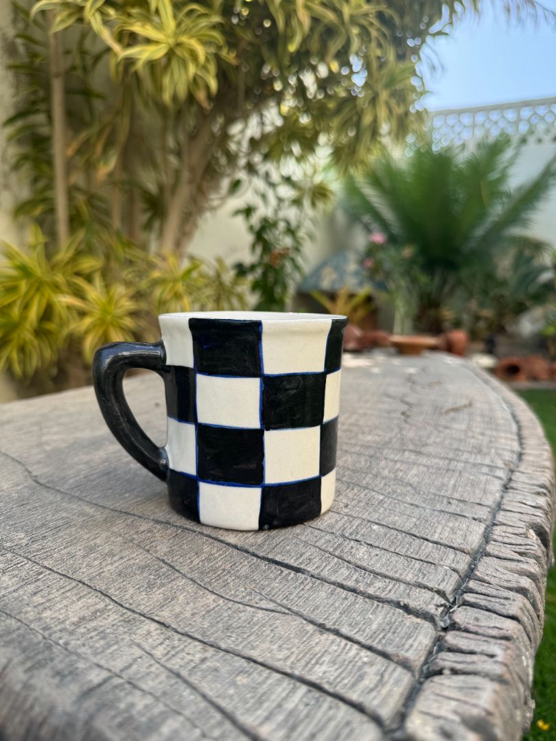 Checkered Mug