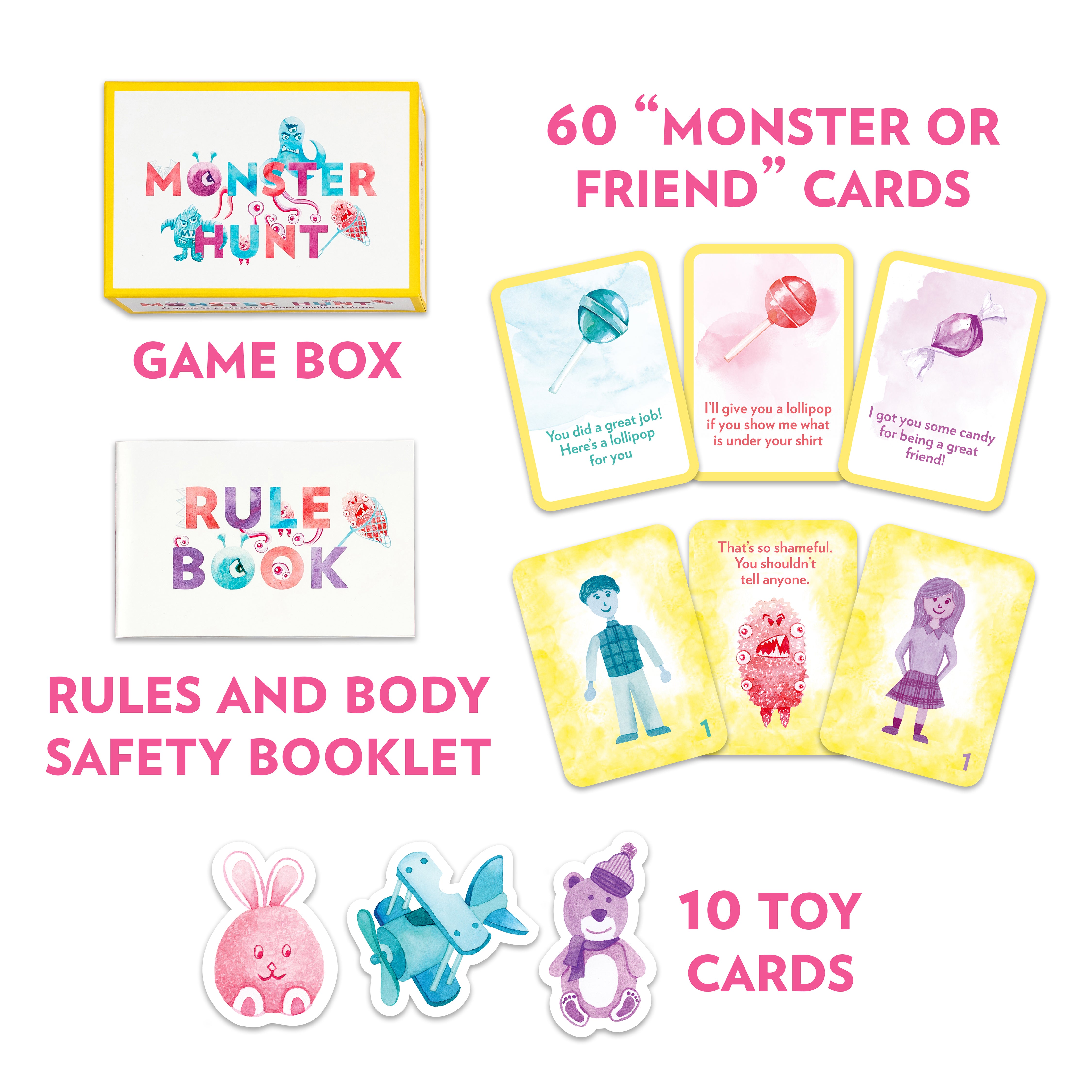 Monster Hunt – A Kids Board Game on Body Safety and Consent