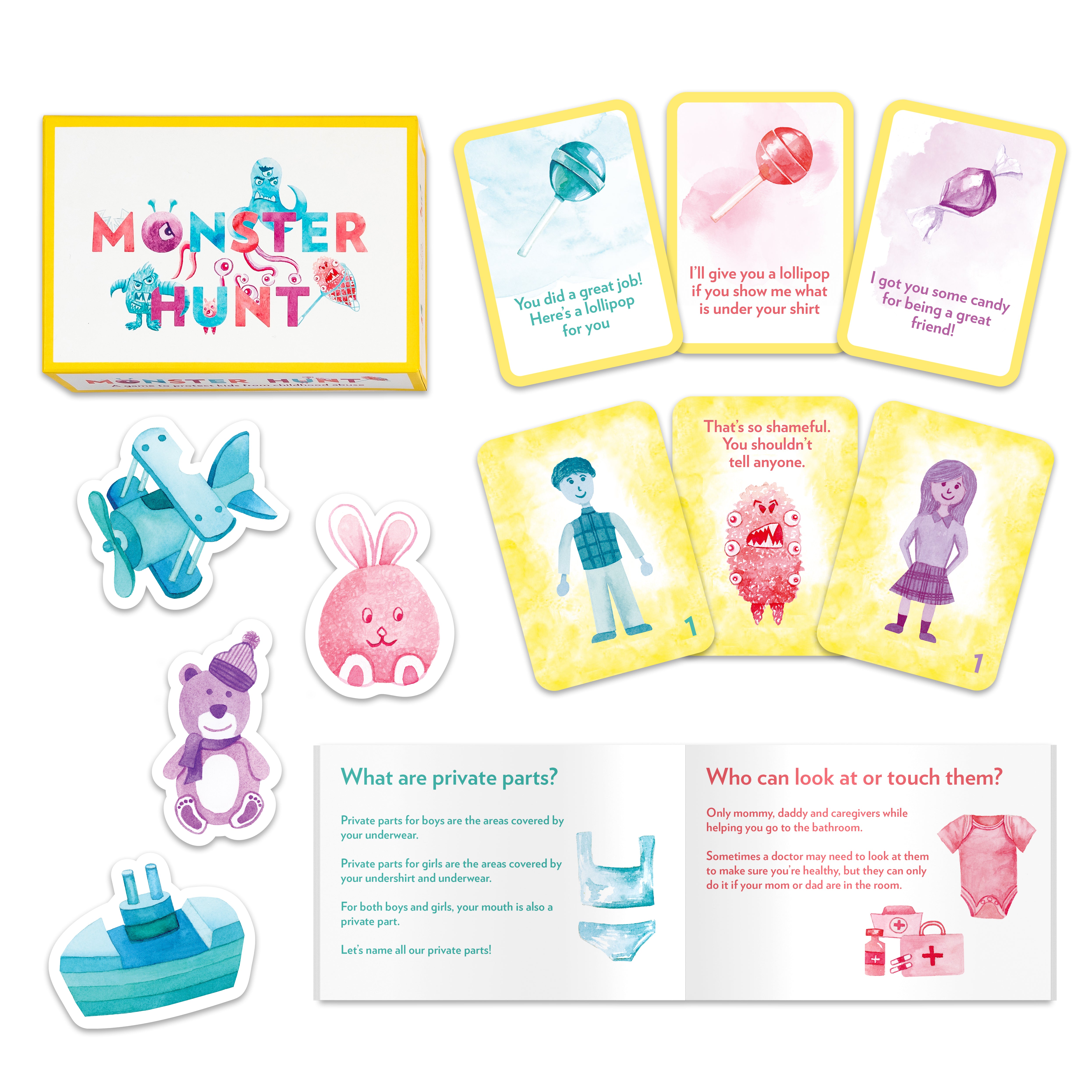 Monster Hunt – A Kids Board Game on Body Safety and Consent