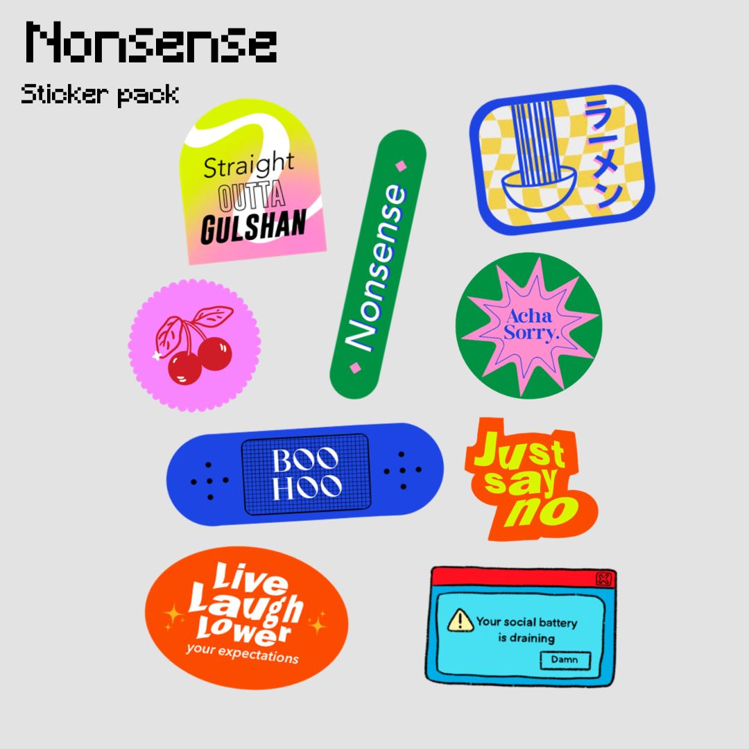 Nonsense Sticker Pack