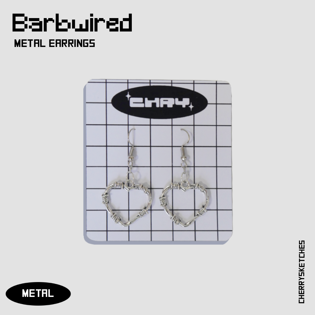 Barbwired Earrings