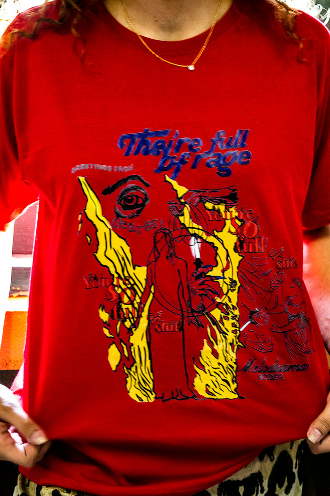 Full of Rage T-shirt (Red 2)