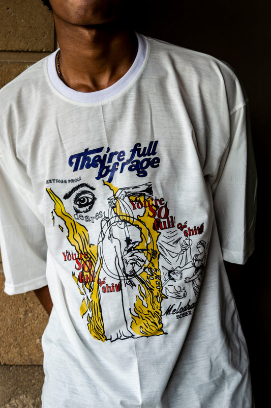 Full of Rage T-shirt (White)