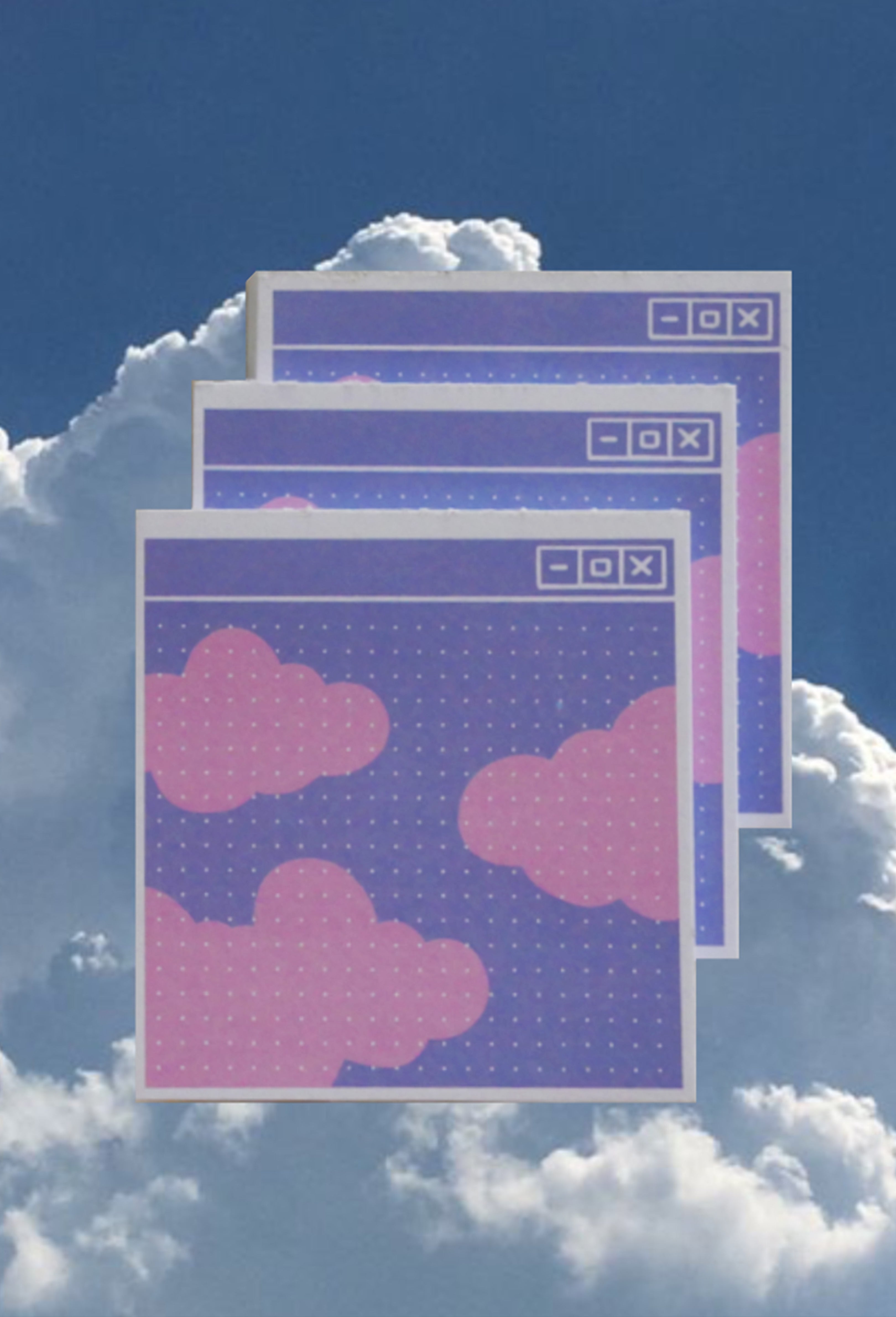 Cloudy Days Memo Pad