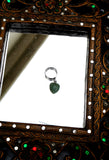 Green Aventurine Heart Ring