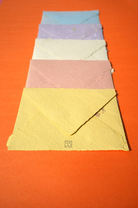 Handmade Paper Envelopes (Set of 5)