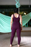 Round Neck Body Wrap - Plum